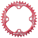 32T/34T/38T Bike Chainring 104mm BCD 4-bolt Bicycle Crank Ring Compatible with Single Speed