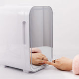 Kitchen Refrigerator with Mirror Fridge Auto Compressor 220V for is Student Dormitory Home Use Picnic Camping Portable Cooler