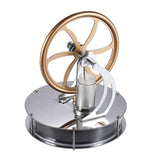 Aibecy Low Temperature Stirling Engine Motor Model Heat Steam Education DIY Model Toy Gift For Kids Craft Ornament Discovery Toy