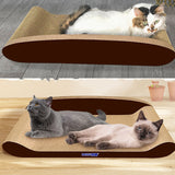 Cat Scratch Board Lounge Nail Scraper Scratch Pad Pet Sofa Bed Cat Beds Corrugated Cardboard Toy For Cat Scratcher WIth Catnip