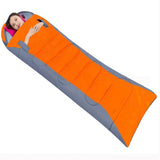 Sleeping Bags Portable 4 Season Warm Cold Envelope Backpacking Solid Camping Sleeping Bags For Outdoor Traveling Hiking Thicken