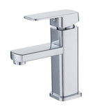 Bathroom Cold And Hot Faucets Deck Mounted Stainless Steel Mixer Water Tap Ceramic Valve Durable Faucets For Kitchen Household