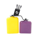 double Sambago Bell Percussion Drum Jam Block Latin Music Cowbell High and low sound wooden fish Knocker Drum Part Accessories