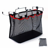 Storage Mesh Rack Outdoor Iron Wire Tools Portable Receive Bag Picnic Table Barbecue Kit Kitchen Sundry Net Set Accessories