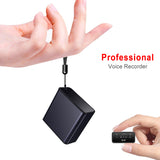 Magnetic adsorption HD Activated Voice Recorder Pendant Digital Audio Recorder Dictaphone MP3 Player DSP Noise Reduction