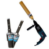 Electric Hammer Connection Bar 65Mn Steel High Strength Drill Bit Adapter Fit 22mm Thread