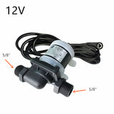 JT-750D DC 12V Water Pump Brushless Motor Pump 1/2'' 5/8'' Thread Max 7M 900L/H Ultra-quiet Car Washing Gardon Using Pump
