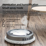 Automatic Robot Vacuum Cleaner Humidifying Spray Intelligent Mopping Machine Mopping Machine For Wetland & Carpet Household