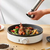 220V Non-stick Household Electric Crepe Maker Multi Cooker Pancake Baking Pan Pizza Crepe Pancake Maker Electric Baking Pan