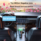 Mini Air Purifier for Home Deodorizer Negative Ion USB Rechargeable Formaldehyde Smoke Odor Remover Portable Car Air Purifier