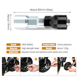 Bicycle Repair Maintenance Tool Kit MTB Bike Chain Flywheel Crank Remover Wrench Outdoor Bycycle Bike Accessaries Supplies Parts