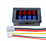 DC 100V 10A 50A 100A Digital Voltmeter Ammeter Wattmeter Voltage Current Power Meter Volt Detector Tester Monitor Voltage Tester
