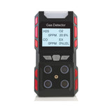 4 Gas Monitor Multi Gas Detector Sound Light Shock 4 Gas Meter Tester Analyzer Rechargeable Portable Gas Detector