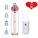 Face Blackhead Remover Vacuum Pore Ance Pimple Removal Cleaner Ultrasonic Skin Brush Cleaning Tool Suction Beauty For Women men