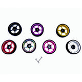 Dropship-New 1Pcs Super Lightweight CNC Aluminum Alloy Easywheel For Brompton Bicycle Accessories