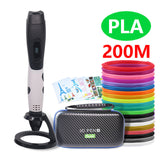 Fashion 3D pen 3D printer Pen and PLA / ABS safety plastic  Can be used outdoors USB powered Free delivery bag Christmas present