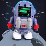 Electric Interactive Dancing Space Ducks Puzzle Enlightenment Light Music Swing Dancing Robot Montessori Educational Toys
