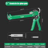 LAOA Professional Glass Cement Gun Sealing glue guns Sealant tool