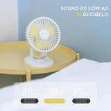 3-in-1 5-inch Mini USB Fan Portable Computer Pc Fans Summer 3-speed Silent Small Fan For Office Home Beach