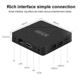 Android 10.0 KH3 TV Box 2GB 16GB Allwinner H313 Quad Core 2.4G WiFi 100M LAN HDR 3D Smart TV Box for Home Movies EU Plug