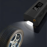 Dropship-Portable Smart Wireless Air Pump with Light Digital Display Car Air Pump Bicycle Basketball Air Pump