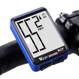 Waterproof Bike Computer with LCD Digital Display Bicycle Odometer Speedometer Cycling Wired Stopwatch Riding Accessories