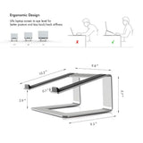 Laptop Stand Desk Elevator Holder Laptop Riser Aluminum Notebook Cooling Stand