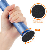 Electric Foot Grinder With 60PCS Replaceable Sandpaper Foot File Matte Pedicure Foot Heel Dry Hard Dead Skin Calluses Remover