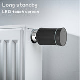 Tuya Zigbee TRV Thermostatic Valve LED Display Screen Intelligent Life Temperature Controller Radiator Thermostat Temperature