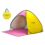 Outdoor Camping Tent Pop-up Fun-Play Tent Automatic Instant Tent UV Protection Tent Sun Shade Awning for Camping Beach Backyard