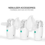 Mini Handheld Portable Mesh Nebulizer Silent Ultrasonic Medical Steaming Inhaler USB Rechargeable Kids Adult Health Care
