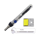 T12 75W Mini Electric Soldering Iron Adjustable Temperature Solder Welding Station DC 12-24V Digital Display DIY Handle Kit SH72