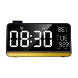 Alarm Clock For Bedroom 9Inch Large Display Digital Clock Radios Alarm Clock With USB Charger Radio