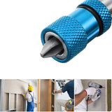 3PCS 60Mm Drywall Screw Bits Setter Magnetic Bit Holder 1/4 Inch Hex Shank Driver Bits Adjustable Depth Screw Holder