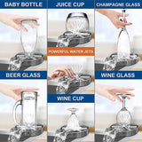Kitchen Sink Metal Glass Washer Stainless Steel Strip Glass Washer Baby Bottle Washer Cup Washer