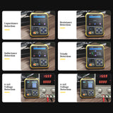 Oscilloscope Transistor 200kHz Bandwidth Digital Oscilloscope 2 In 1 Testing Tool PWM Square Waves Output 2.4 Inch Color Display