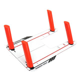 1 Pcs Golf Alignment Trainer Aid Swing Training Speed Trap Practice Base Tool Eye Line Putting Mirror Golf Accessories with Bag