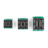 3PCS Multi-function Integrated Circuit Tester Transistor Tester Accessory Only 3 Test Base SOP16+SOP20+SOP24