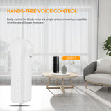 Solar Powered Zigbee Smart Blinds Drive Motor Tuya Motorized Chain Roller 2.4GHz APP&amp;Voice Control 433MHz Remote Control