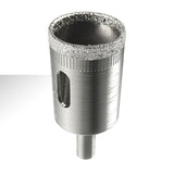 12Pcs Diamond Drill Bits Glass Tile Hole Saw Bits Set, Hollow Core Drill Bits, Extractor Remover Hole Saws for Glass, Ceramics,