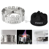 Camping Stove Windscreen Stainless Steel Burner Windshield with Storage Bag for Camping Hiking Picnic