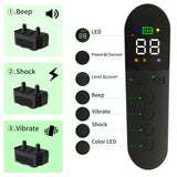 400M Dog Training Collar Rechargeable Remote control Electric Shock sound Waterproof For dogs Training Dog Supplies