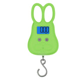Portable 50Kg 10g Hanging Scale Digital Scale LCD Blue BackLight Electronic Fishing Weights Pocket Scale Luggage Scales