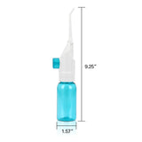 Simple Oral Irrigator Rinse Dental Irrigator 2 Tips Water Dental Flosser Portable Nasal Irrigators Water 2 Jet Teeth Cleaner