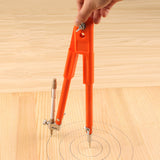 Compasses Carpenter Precision Pencil Large Diameter Adjustable Dividers Marking And Scribing Compass For Woodworking Supplies
