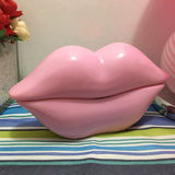 Landline Mini Telephone Red pink rose Lips Kiss Portable  Corded phones for children lady home fixed telephone bedroom