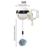 Automatic Cat Toy Ball Electric Lifting Interactive Self Playing Teaser Puzzle Smart Pet Cat Ball Toys  Supplies for Cats Kitten