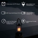 Outdoor Camping Lamp Multifunctional Adjustable Hiking Light Portable Hanging Lights Rechargeable Climbing Lantern