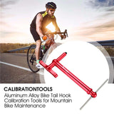 WEST BIKING MTB Road Bike Derailleur Hanger Bike Alignment Ranging Tool Alignment Gauge Measure Straighten Dropout Tools