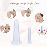SPEQUIX Silicone Massage Cups Vacuum Cup Massage Jar Visage Gezicht Cup  Facial Back Body Masager Suction Cup Relaxation